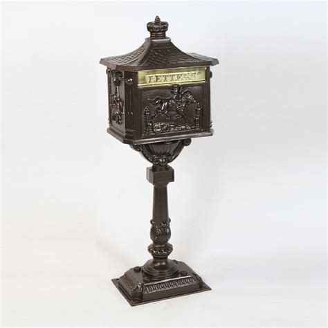 victorian metal mail box|residential victorian mailboxes.